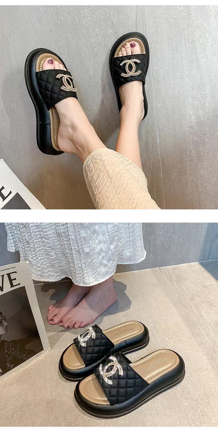 New Style Thick Sole Fashion Personalized Lazy Shoes 1024052113