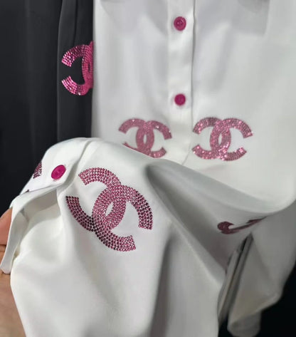 New Versatile Loose Long Sleeve Shirt 1024042910