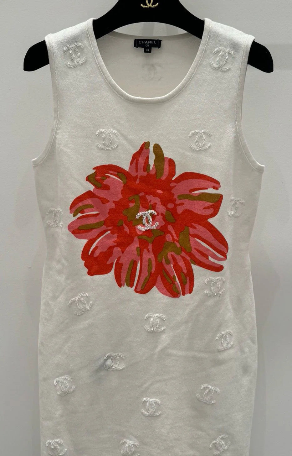 New Fashion Versatile Knitted Vest Skirt 1024041701