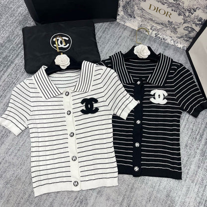 New Versatile Casual Knit Short Sleeve 1025042103