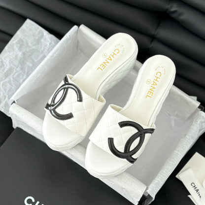 CNL rhombus platform slippers 0724050601