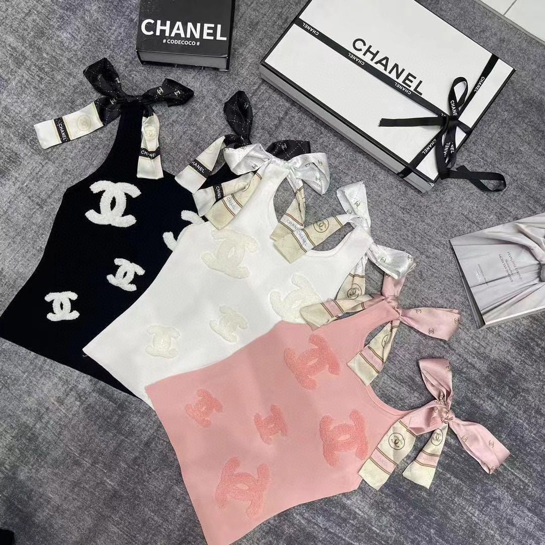 Bow tank sleeveless top 9000902003