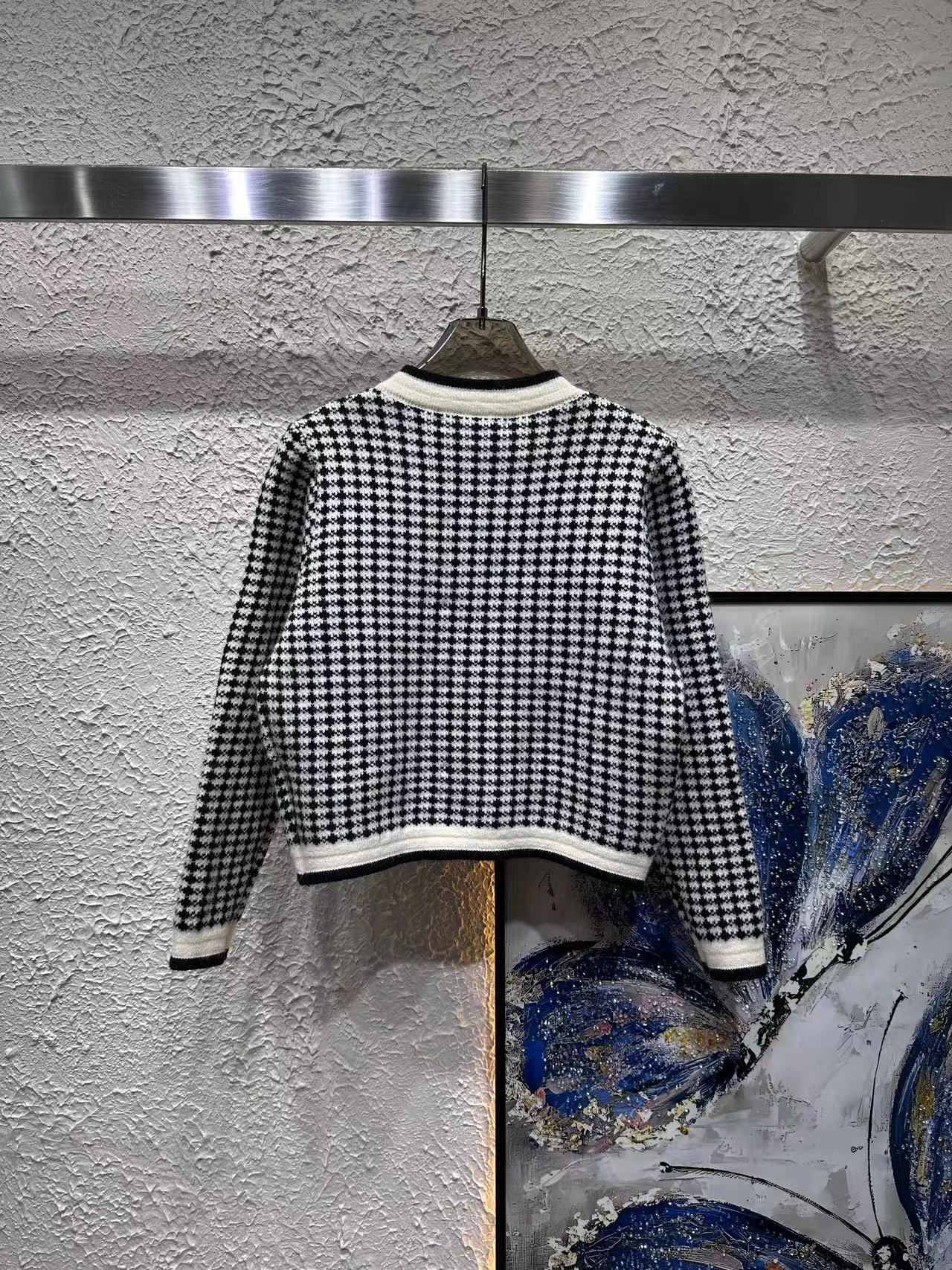 CNL Fashion knitted sweater coat 0724082807