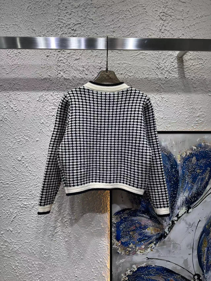 CNL Fashion knitted sweater coat 0724082807