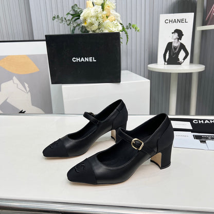 Chane1 top fashion classic color block high heels 0724030816