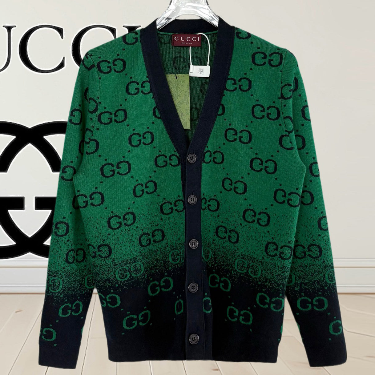 G Gradient Knit Cardigan 1025092515