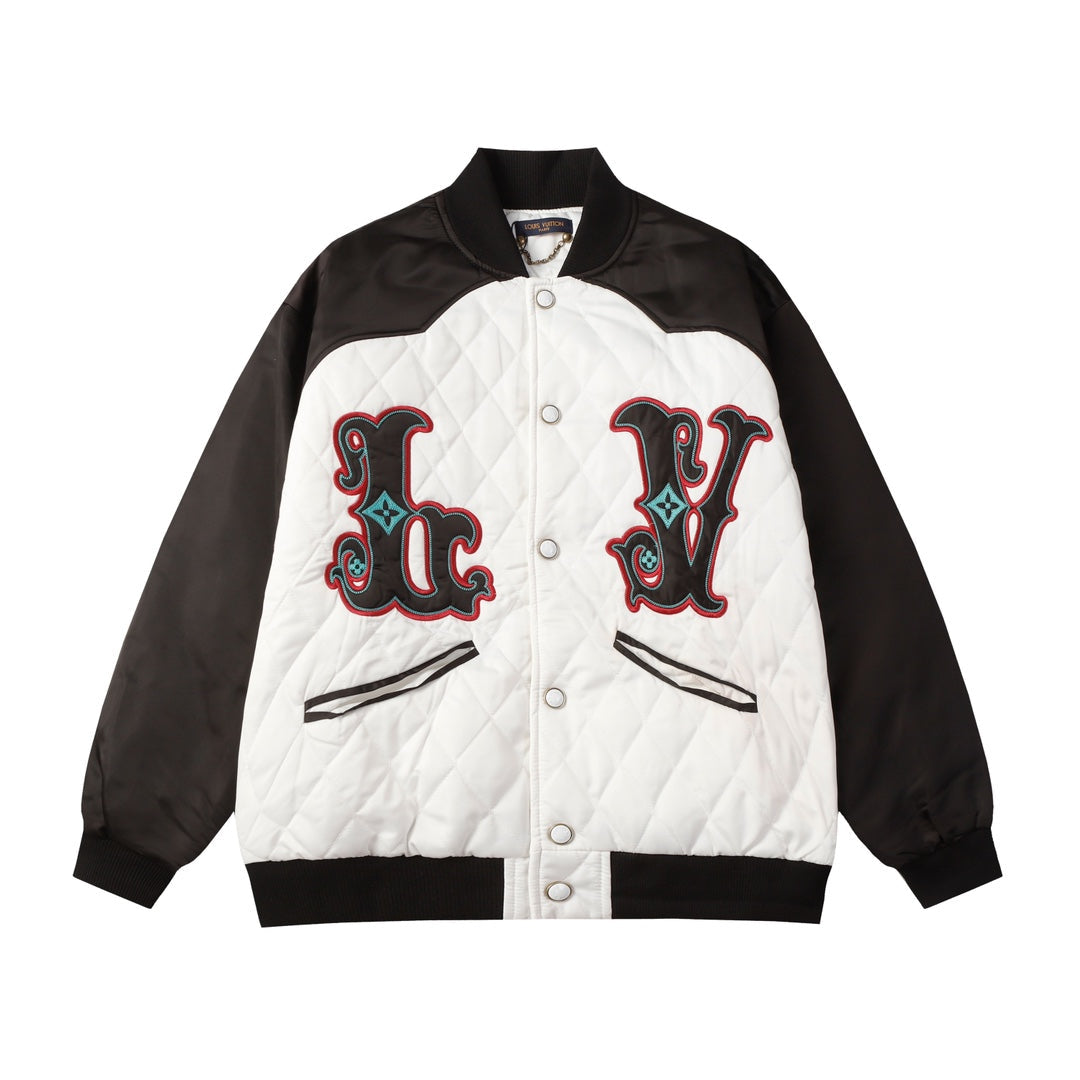 L Baseball Jacket Cotton Jacket 1025092512