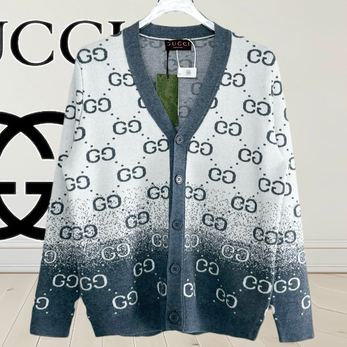 G Gradient Knit Cardigan 1025092515