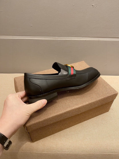 GG metal logo men's Loafers 0725082201