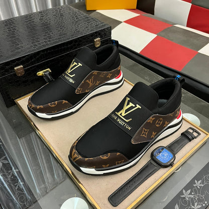 Men's slip-on printed sneakers XC0723072501