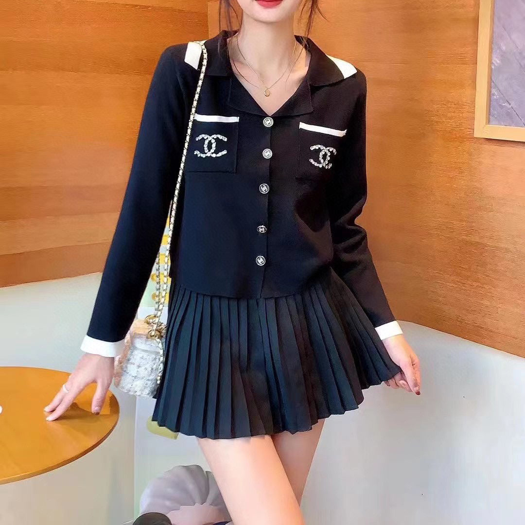 CNL fashionable knitted sweater XC0723112001