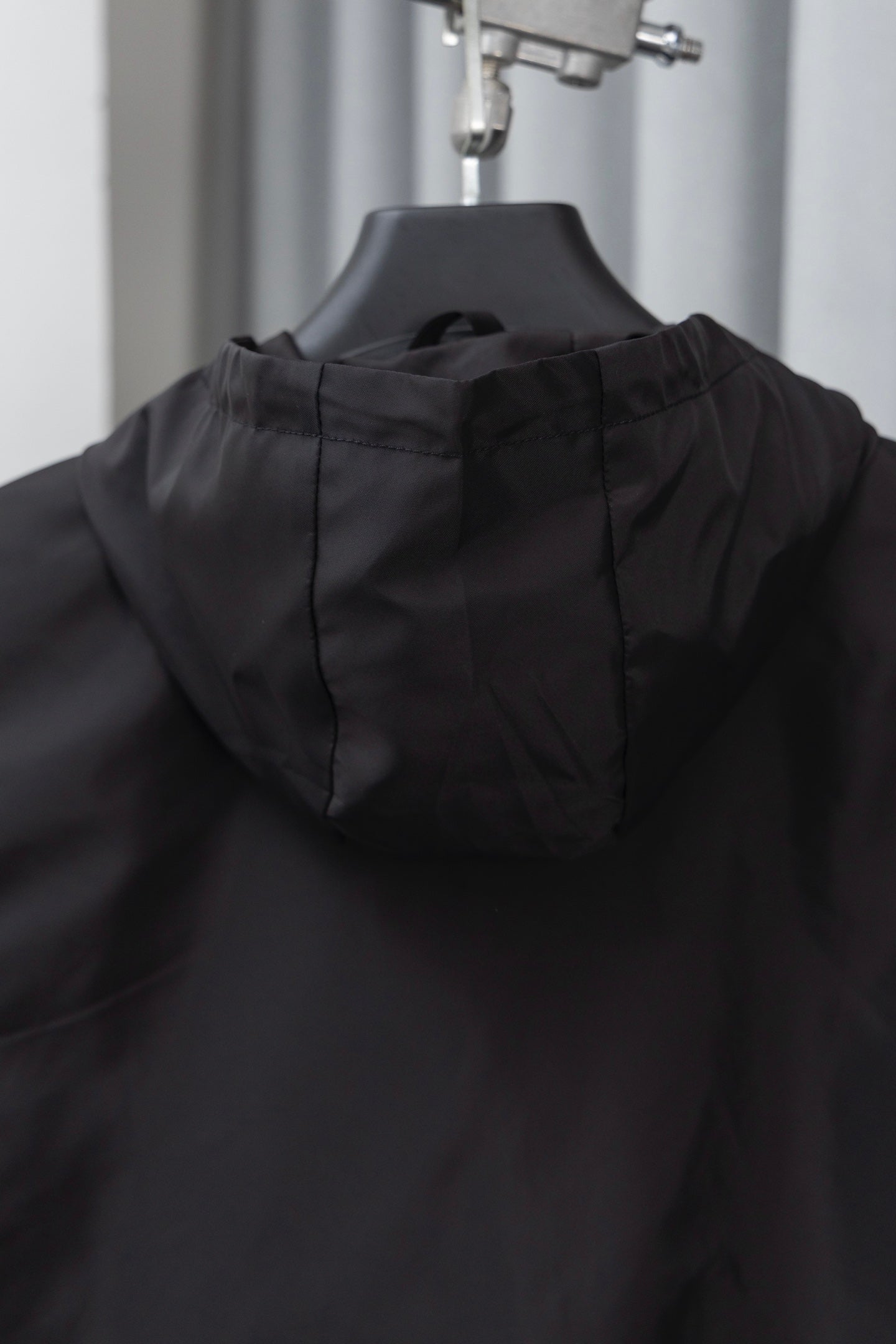 PRD recycled nylon hooded sleeveless vest 0725092604