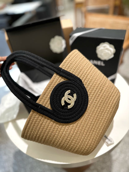 CNL summer woven handbag 0724041121