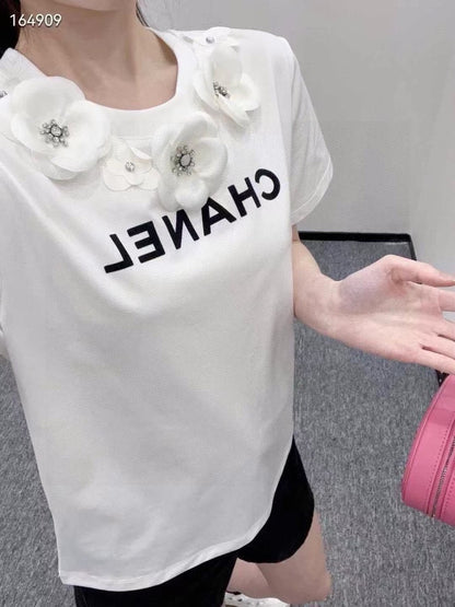 CNL Fashion Flower T-shirt 0725022804