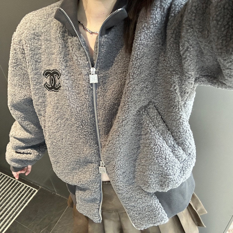 Fashionable grain velvet jacket XC0723112205