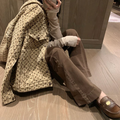 Printed Denim Jacket 1824021904