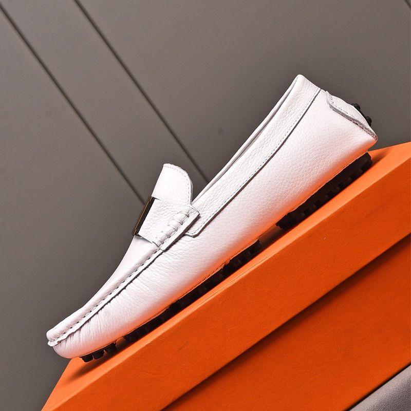 Genuine Leather Casual Comfortable Men's Slip-on ShoesPD05202412401