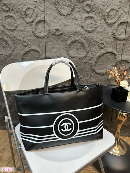 CNL Fashion Leather Top Handle Tote Bag 0724082609