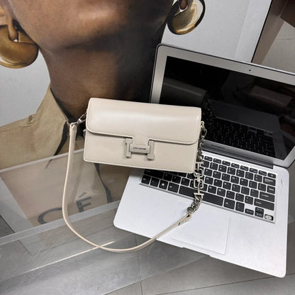 New Fashion Chain Underarm Bag Shoulder Small Square Bag 1024032025