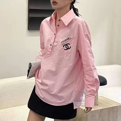 New Irregular Pullover Shirt 1024031306