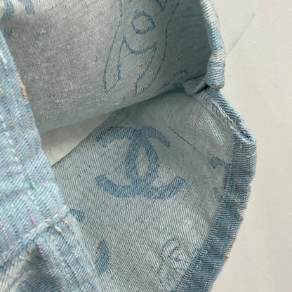 New Shallow Jacquard Printed Denim Shorts 1025051620