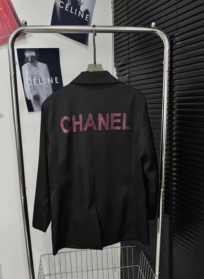 New Composite Hot Rhinestone Suit All-match Jacket 1024030603