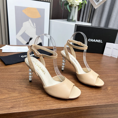 Chane1 top fashion classic pearl high heels 0724030817