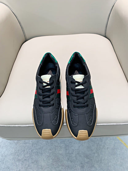 Men's imported high-quality cowhide wear-resistant non-slip rubber sole