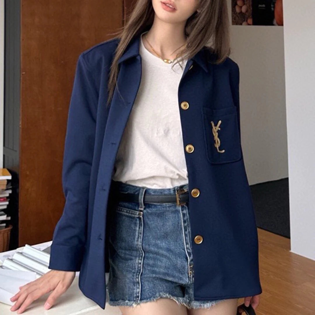 New fashion versatile casual shirt for women 1024010506