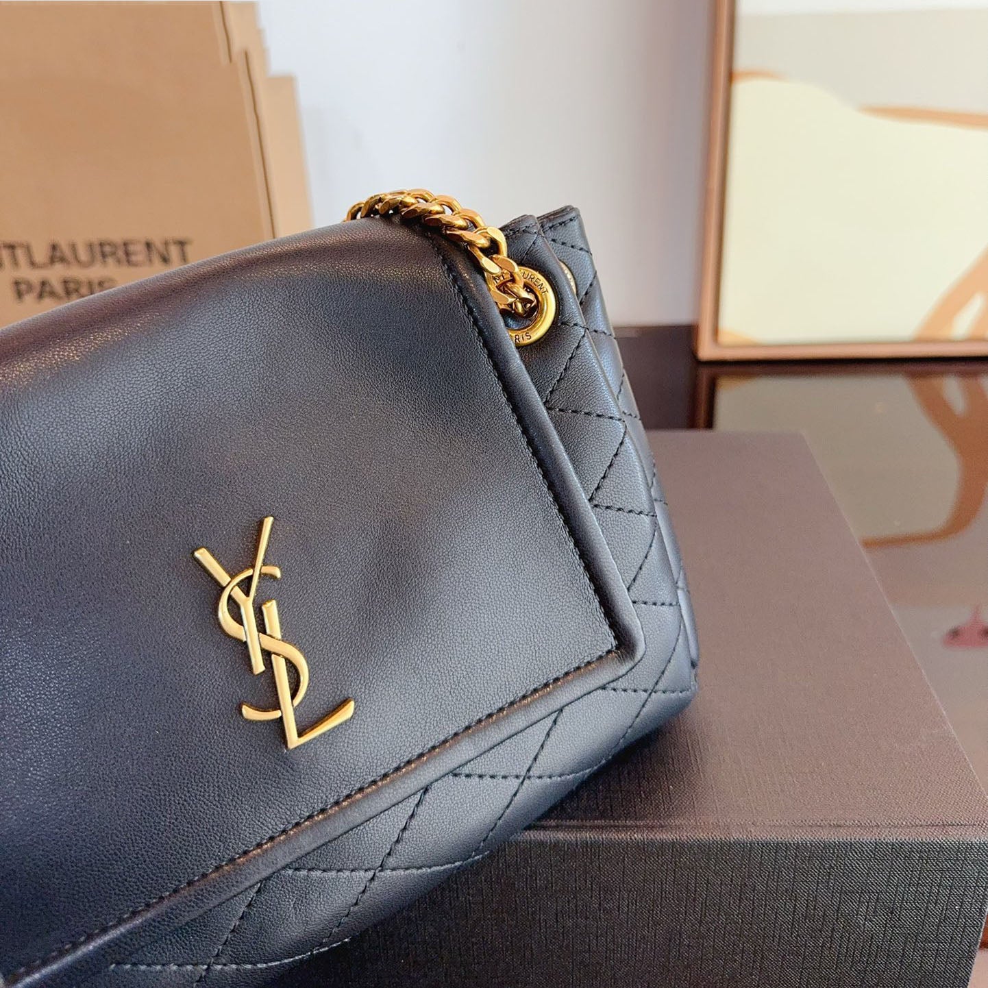 YSL nolita Sheepskin material shoulder bag XC24092424