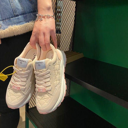 New Elevated Casual Sneakers Korean Style Sports Torre Women's Shoes 1024031315