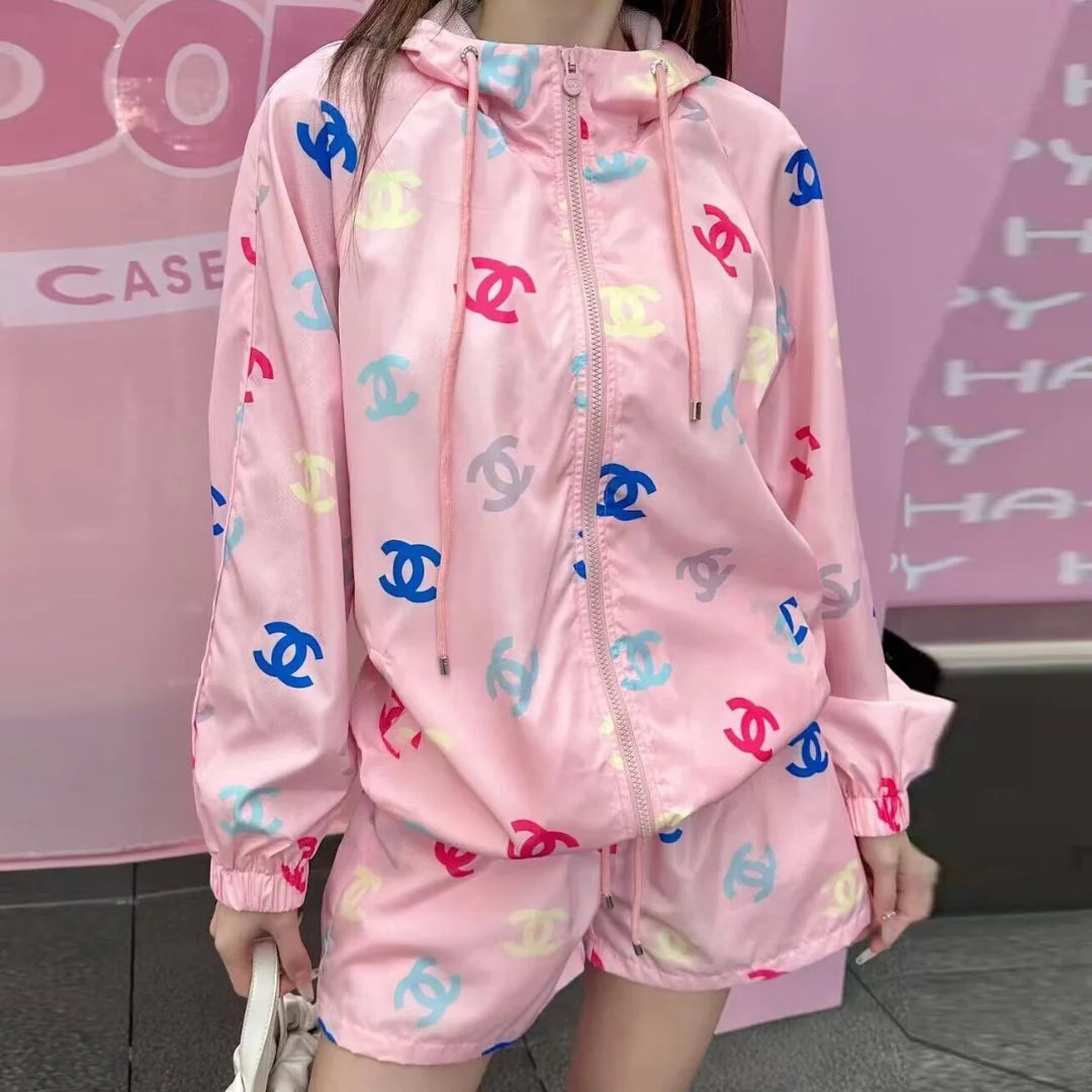 Spring And Summer New Hooded Coat Sun Protection Clothing Sports Leisure Suit 1024031201