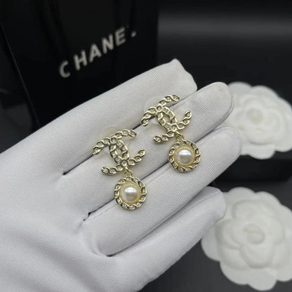 Fashionable Tassel Full Diamond Earrings 1024010313