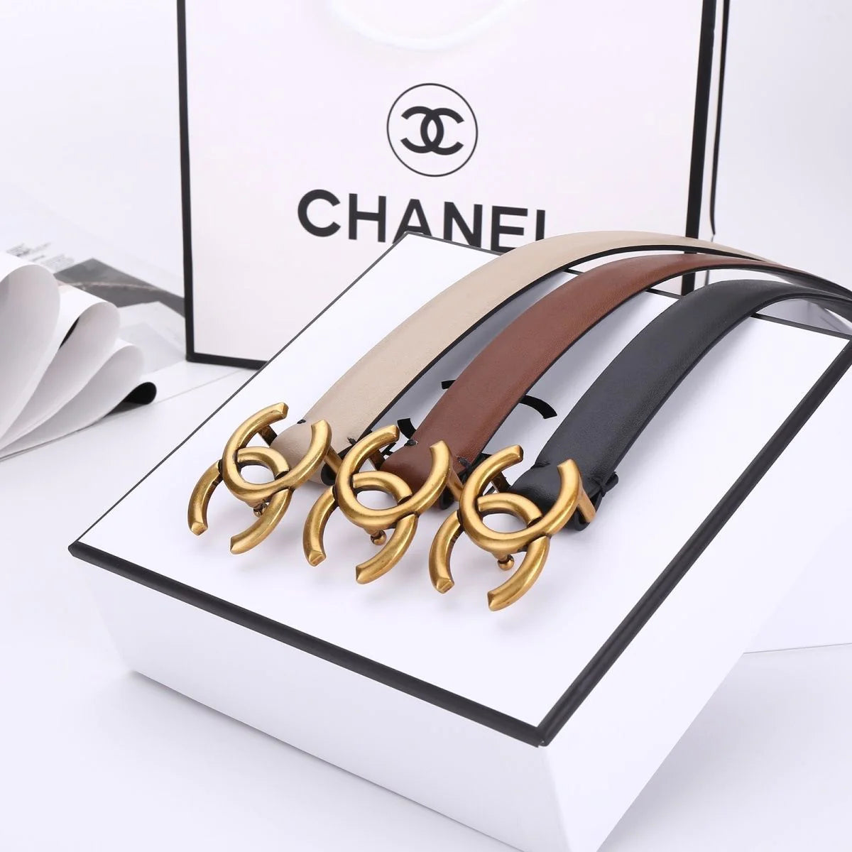 Leather Belt Women's All-match Belt 1024030609