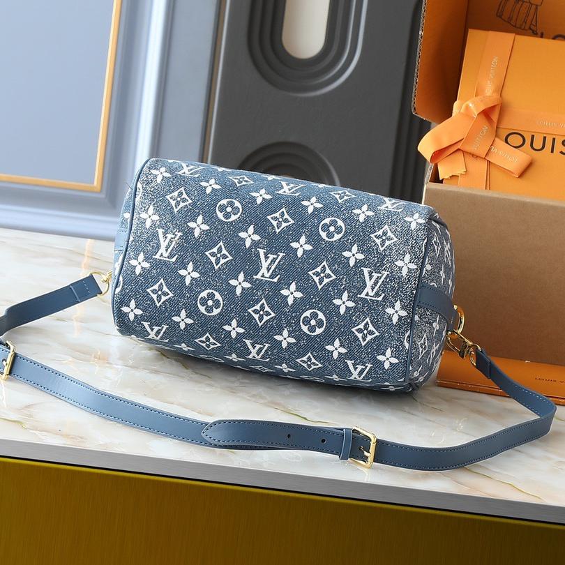 Handmade Leather Speedy Bandouliere CWT01041207