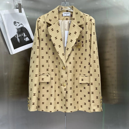 Fashion Embroidered Loose Suit Jacket 1024030714