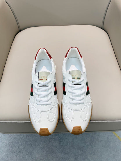 Men's imported high-quality cowhide wear-resistant non-slip rubber sole