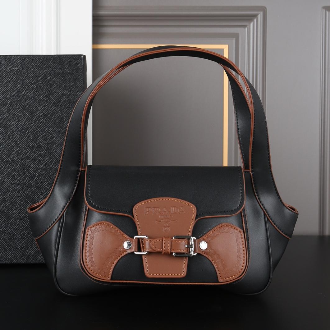 PRD retro underarm patchwork bag 0725091705