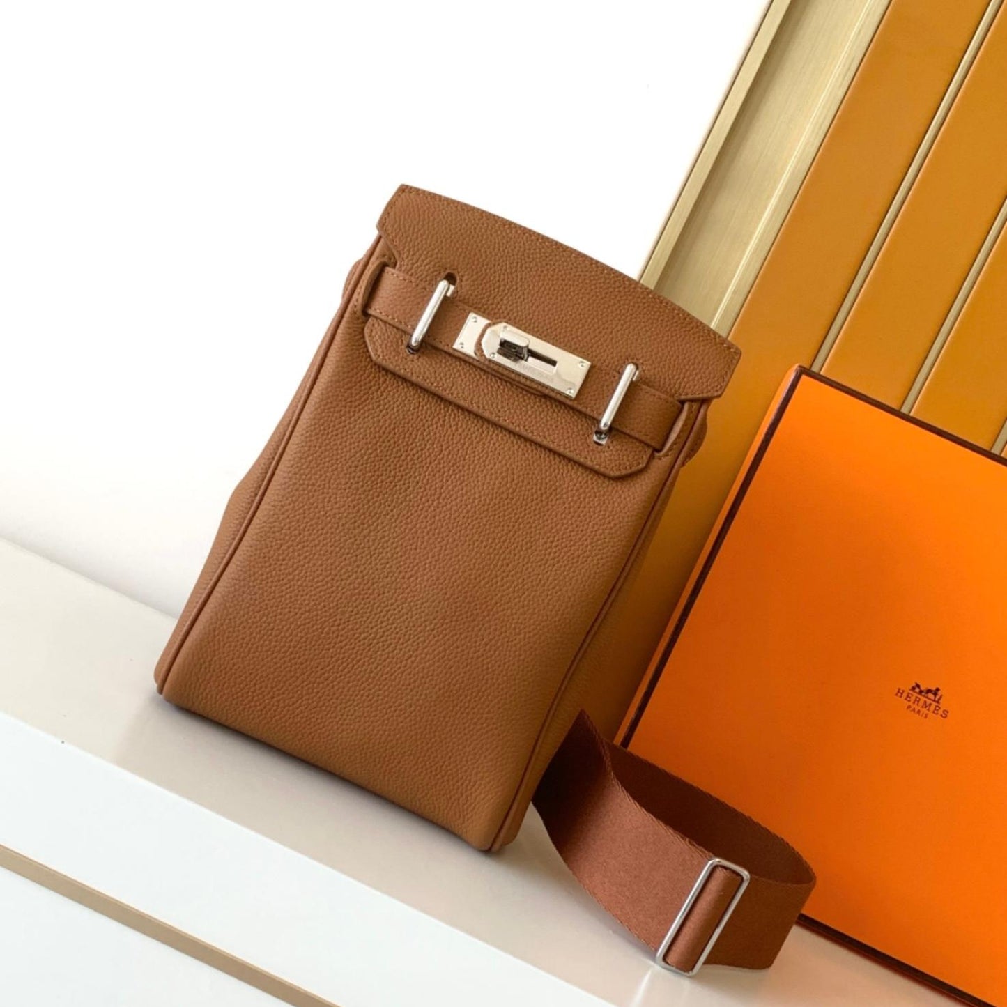 HMS fashion leather chest bag 0725052702