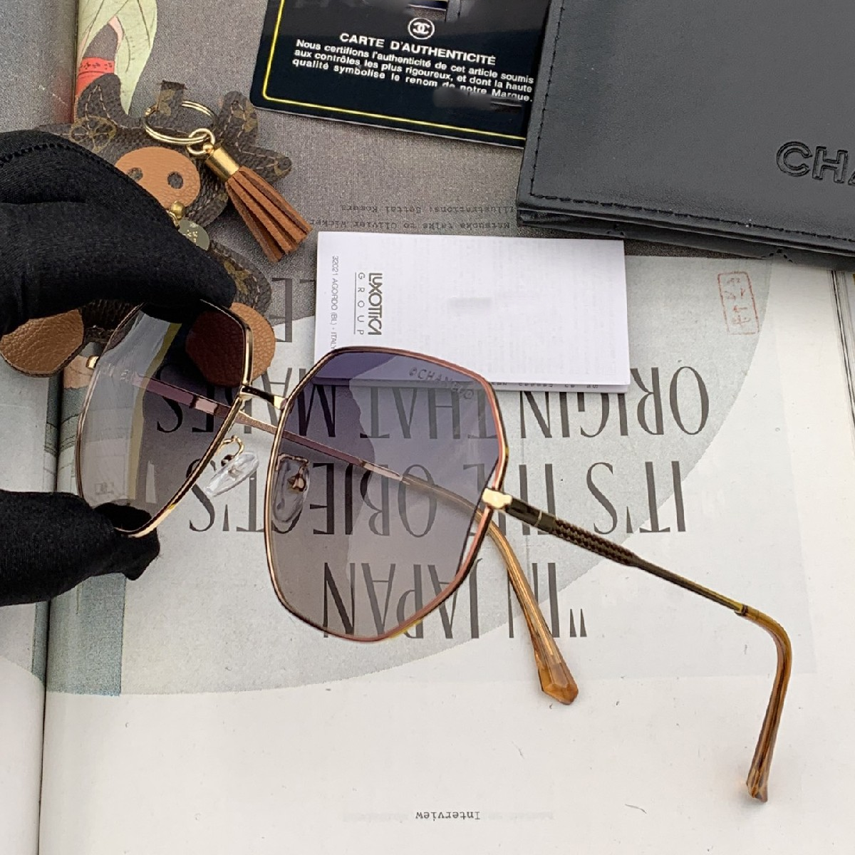 Fashion Large Frame Sunglasses