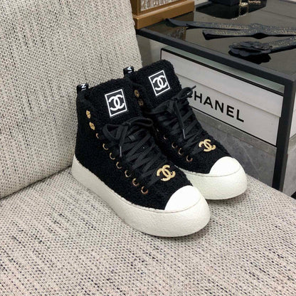 New high top fur casual shoes 1024101512