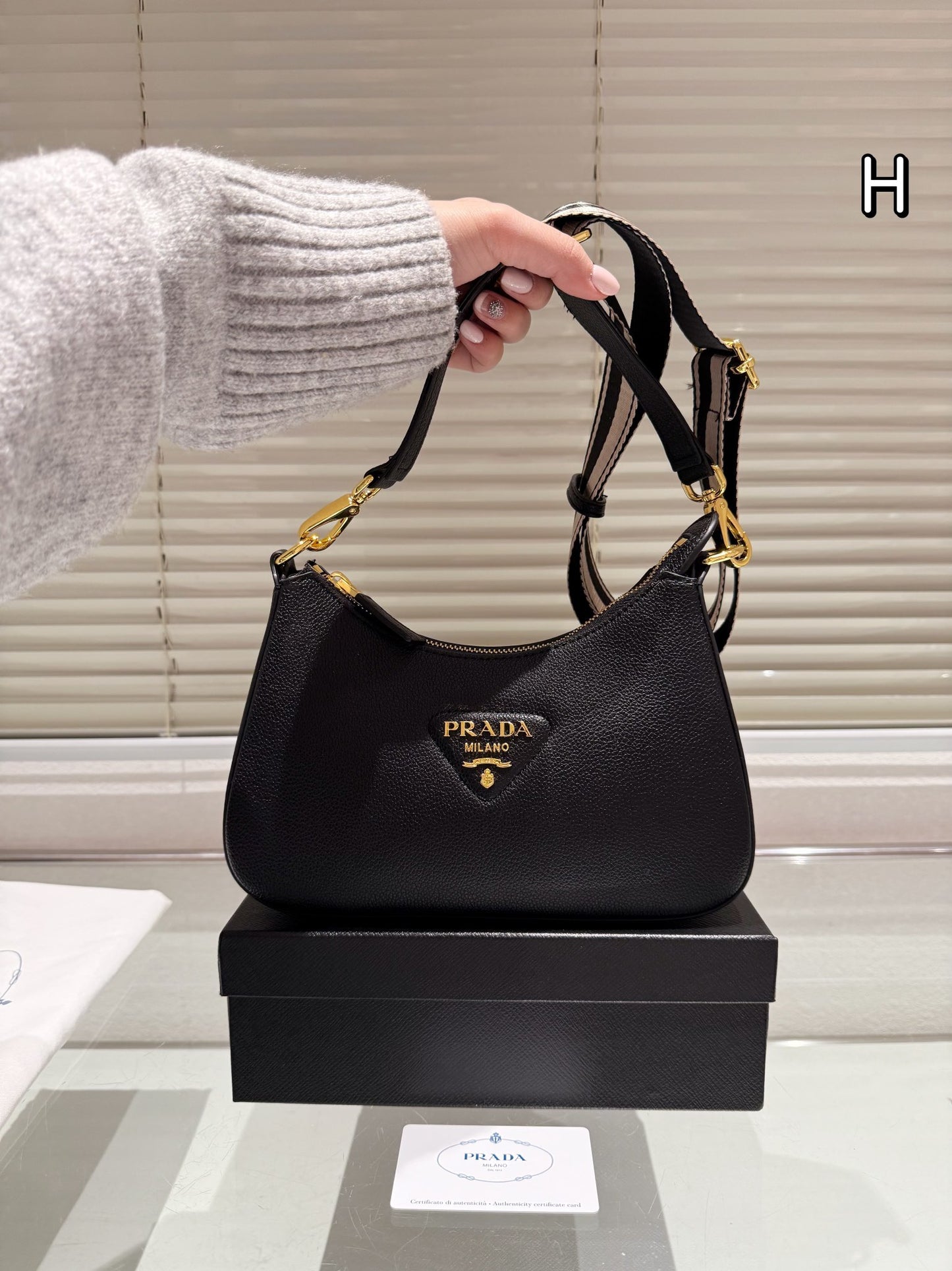 PRD Vintage Suede Leather Bag 0724120507