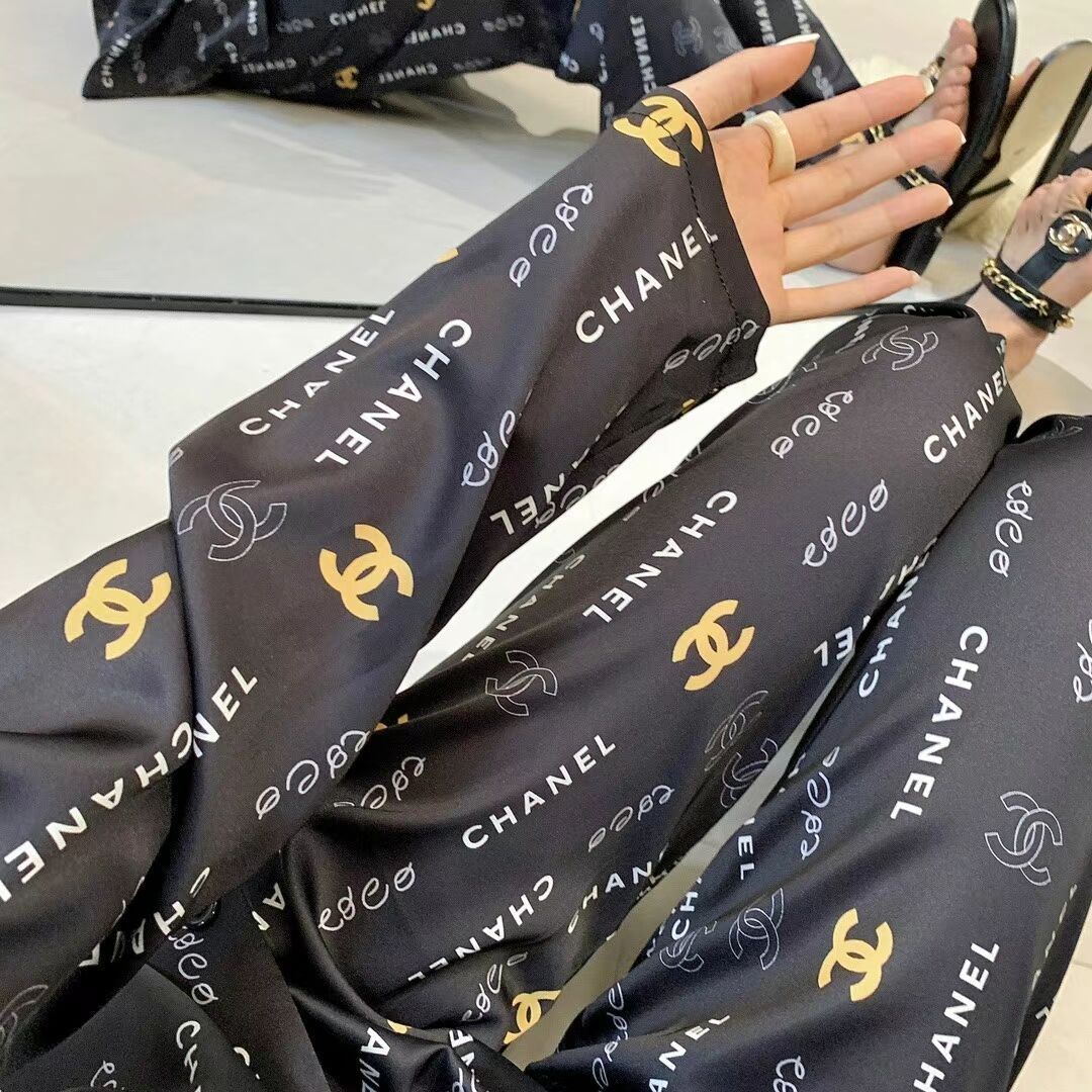 Premium Satin Print Shirt Trousers Suit 1024050910