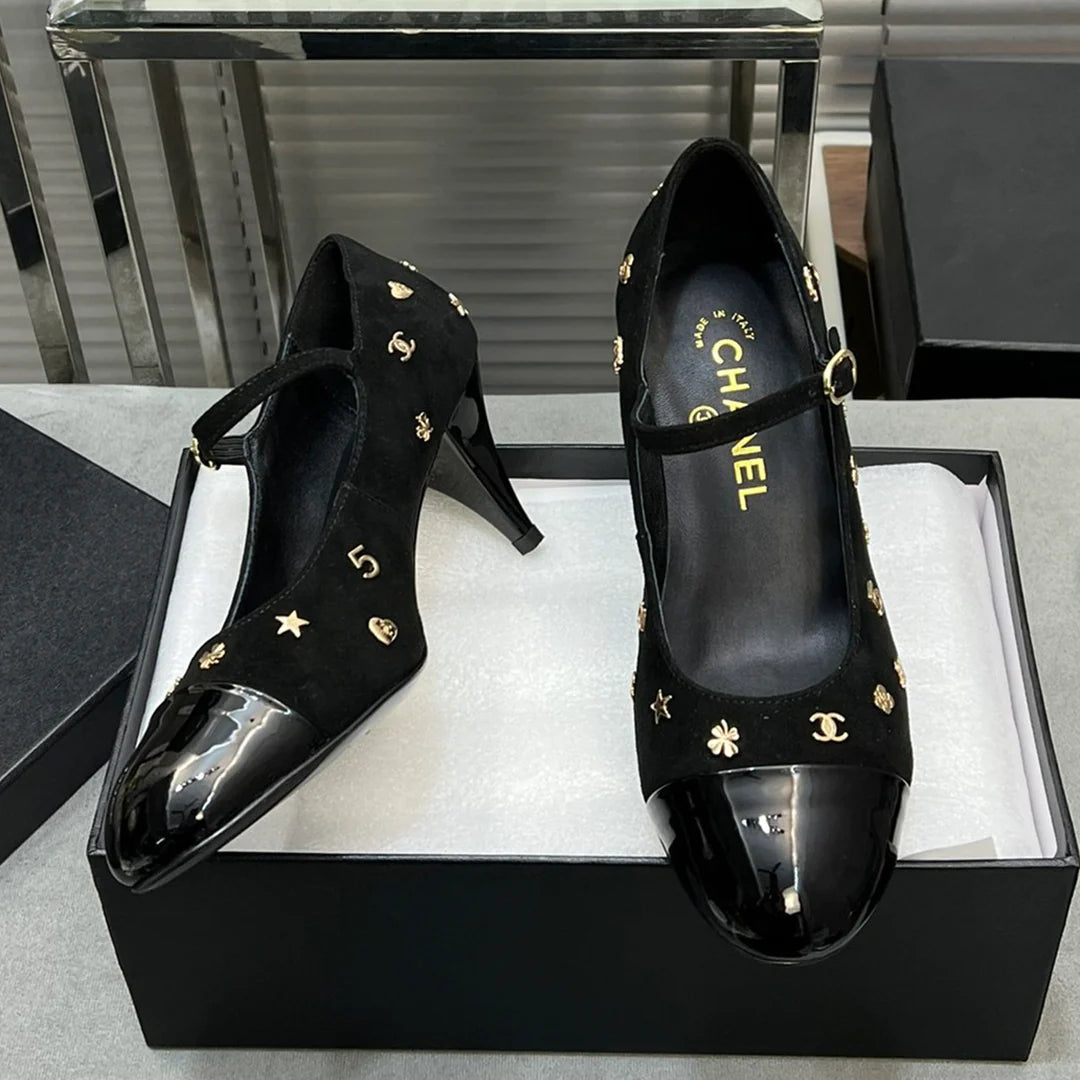 New fashionable and versatile suede high heels 1024031908