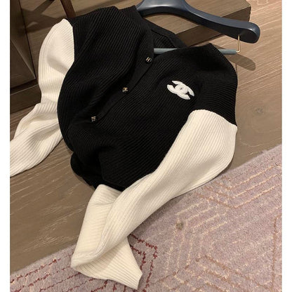 Fashion and versatile knitted sweater 1023120409