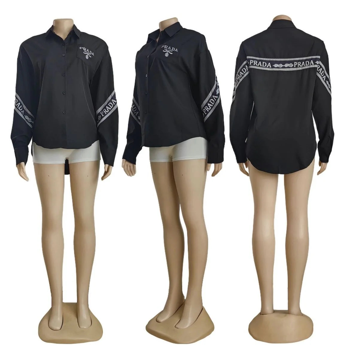 New Ladies Loose Casual Elegant Shirt 102402109