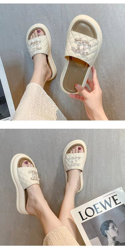 New Style Thick Sole Fashion Personalized Lazy Shoes 1024052113