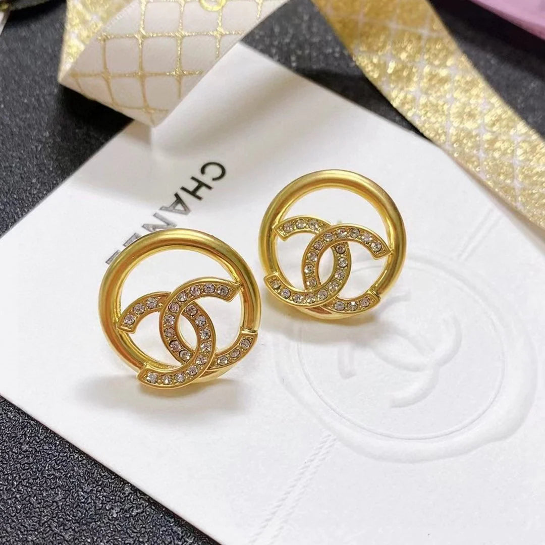 New Fashion Retro Embossed Earrings 1024022803