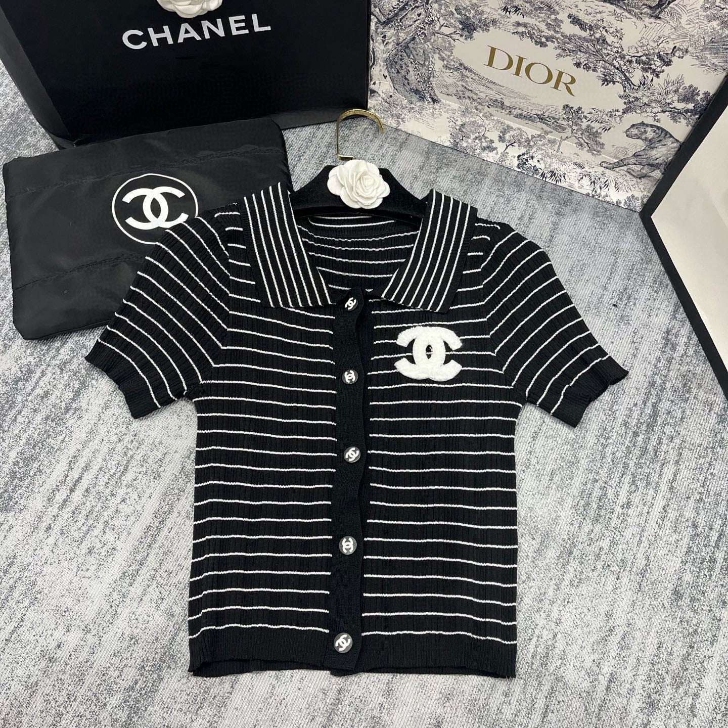 New Versatile Casual Knit Short Sleeve 1025042103