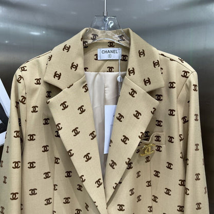 Fashion Embroidered Loose Suit Jacket 1024030714